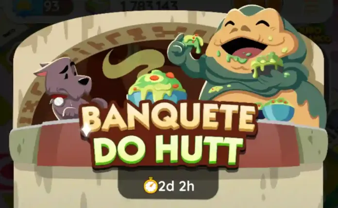Evento Monopoly Go Banquete Do Hutt (lista de recompensas)